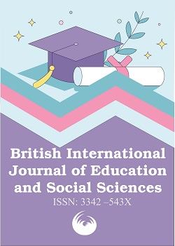 British International Journal of Education and Social Sciences cover